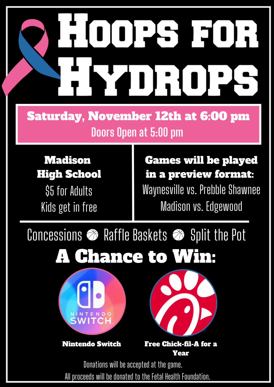 Hoops for Hydrops flyer