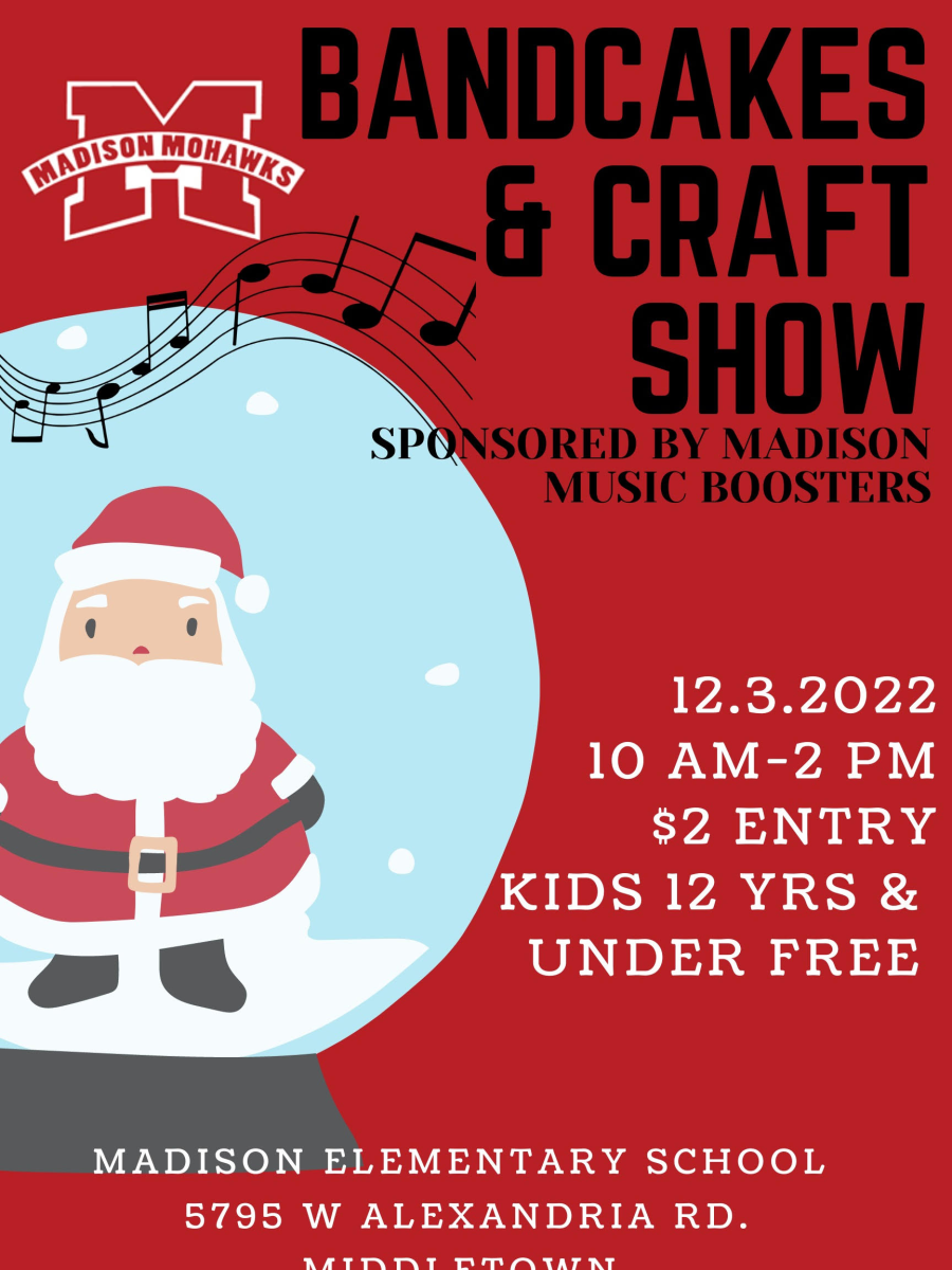 BandCakes and Craft Show flyer