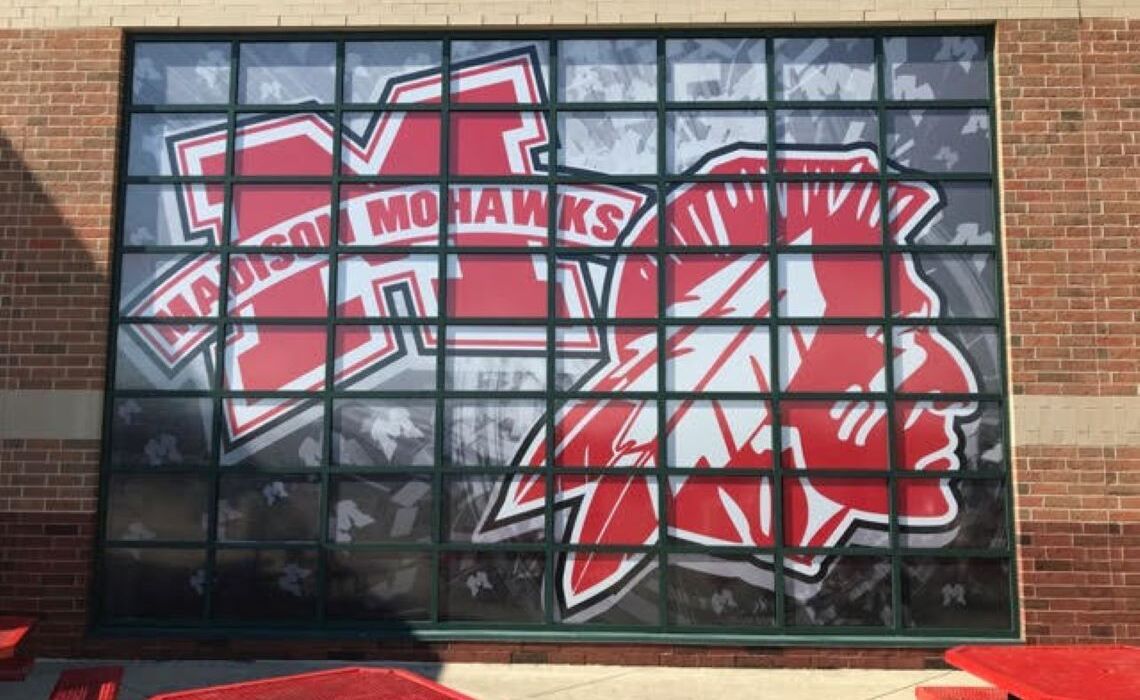 Madison Mohawks window banner