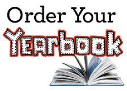 Order Your Yearbook text with yearbook