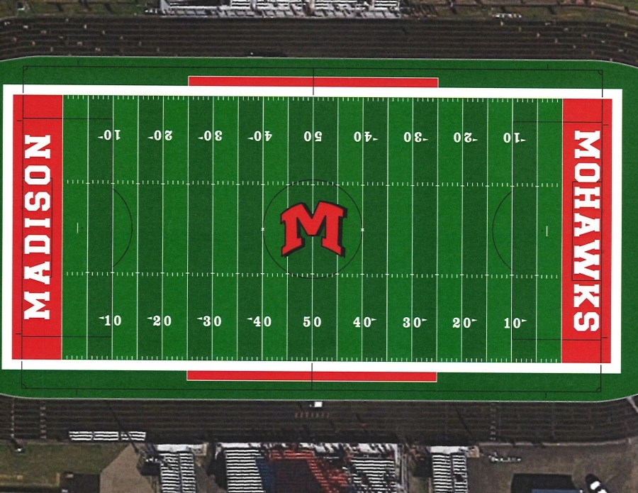 Here is an image of our field turf once the project is completed.